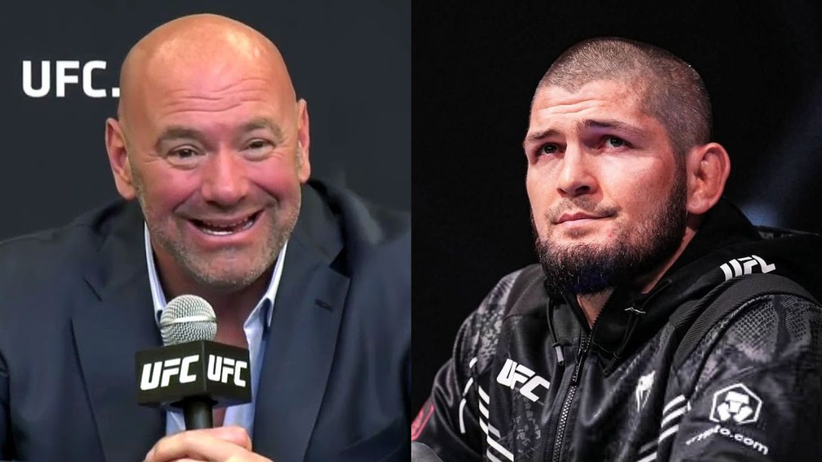 Dana White et Khabib Nurmagomedov