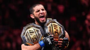 Islam Makhachev : retour en avril et tensions avec Ilia Topuria