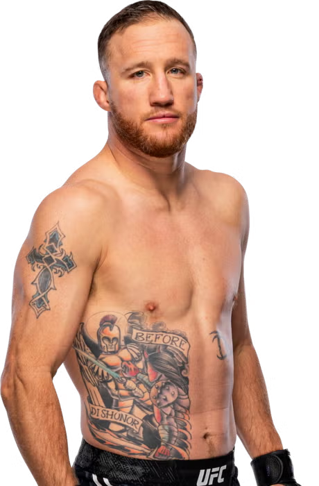 Justin Gaethje, champion des poids légers de l’UFC