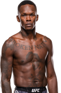 Israel Adesanya, combattant MMA